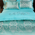 100% cotton jacquard hotel bedding set for wholesale